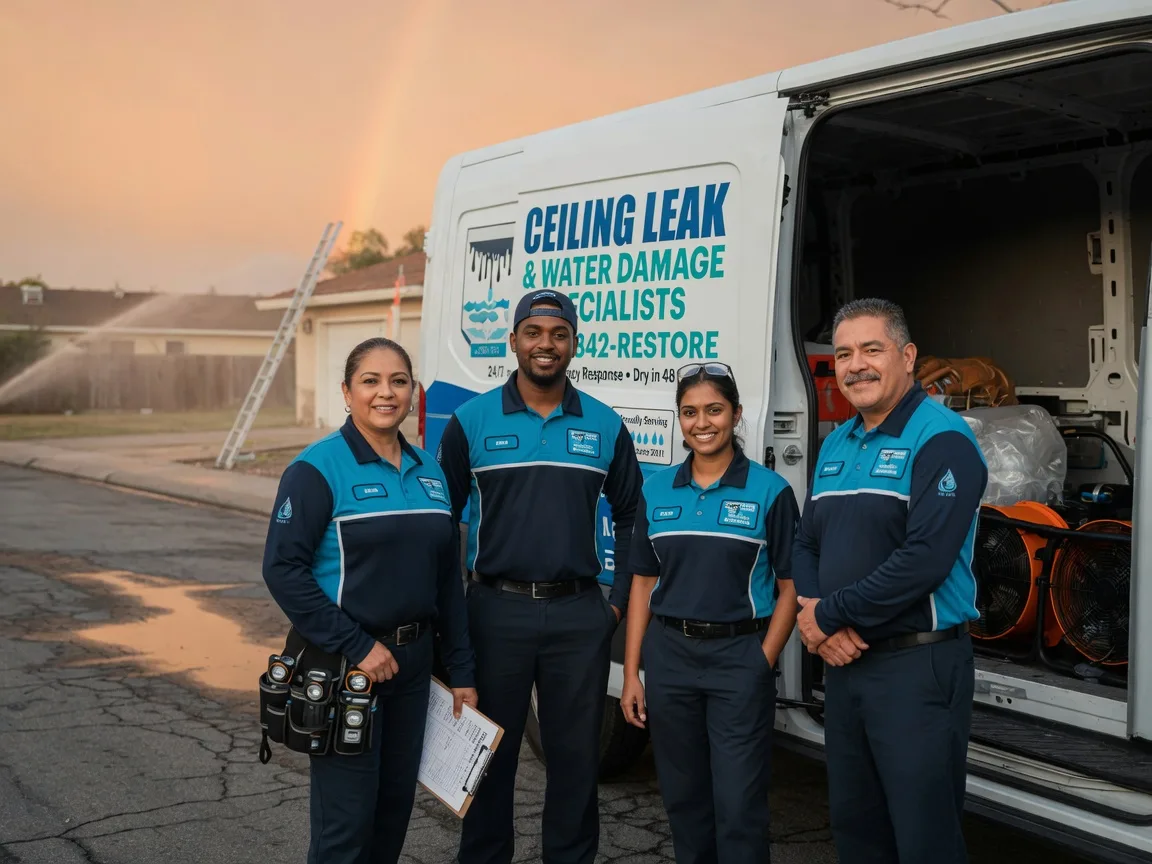 Ceiling Leak Cleanup company in Weston, PA